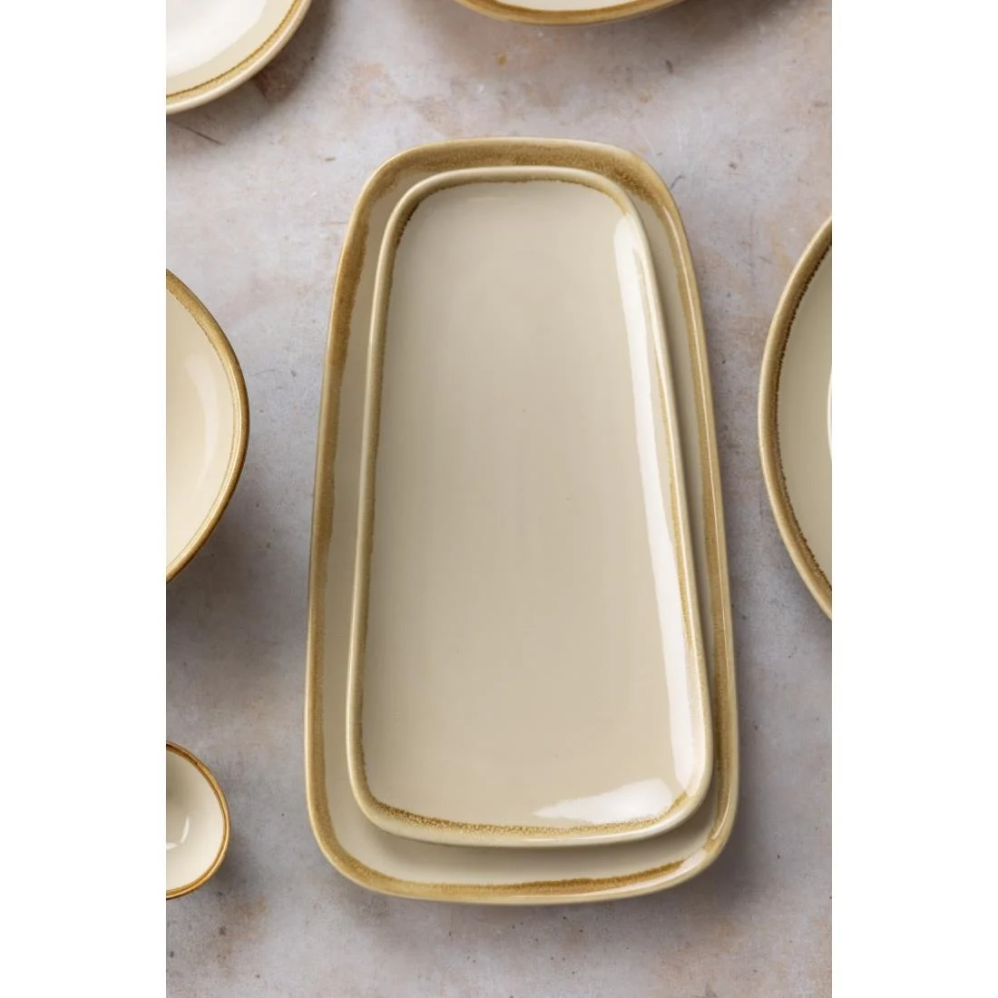 Olympia Kiln Platter Sandstone 335mm