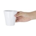 Kristallon Melamine Plastic Tumbler White 290ml