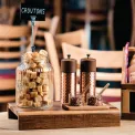 Olympia Copper Wood Salt and Pepper Mill Set