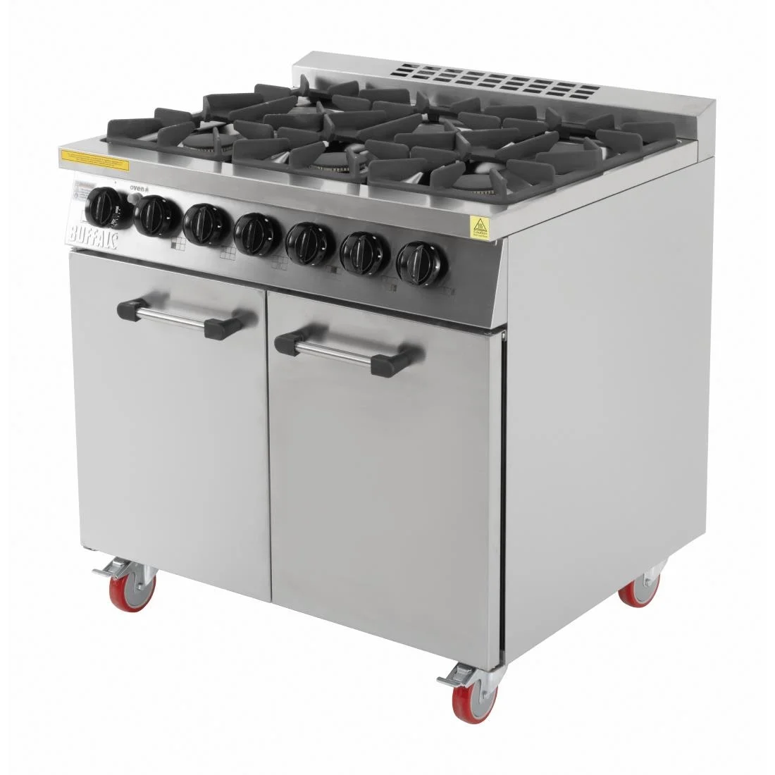 Buffalo 6 Burner Oven Range - Image 3