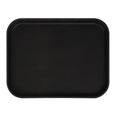 Cambro Camtread Fibreglass Rectangular Non-Slip Tray Black 457mm - Image 6