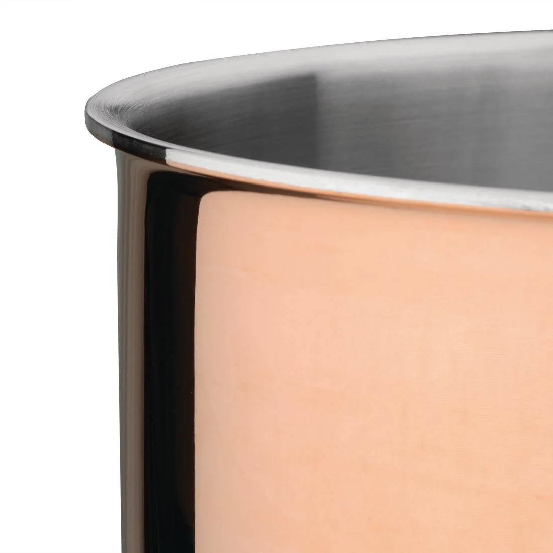 Vogue Copper Tri-Wall Saucepan 16cm - Image 5