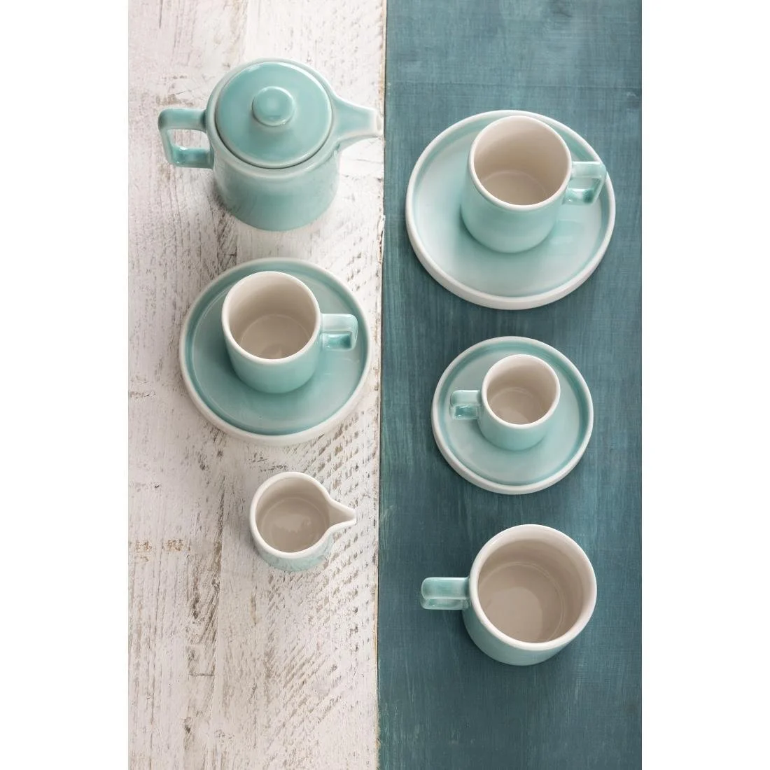 Olympia Fondant Mugs Mint 340ml (6 Pack) - Image 6