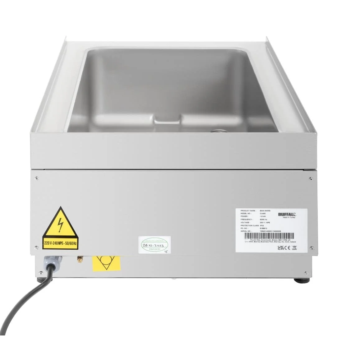 Buffalo 600 Series Bain Marie - Image 5