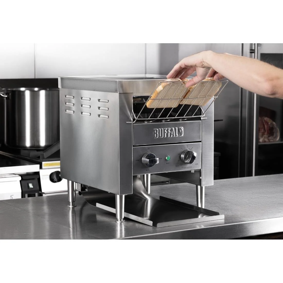 Buffalo Double Slice Conveyor Toaster - Image 6
