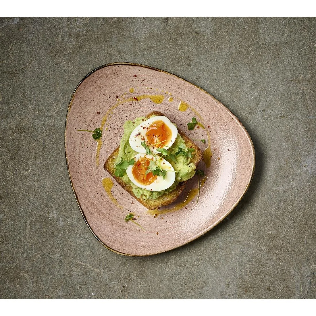 Churchill Stonecast Raw Terracotta Lotus Bowls 235mm (12 Pack) - Image 4