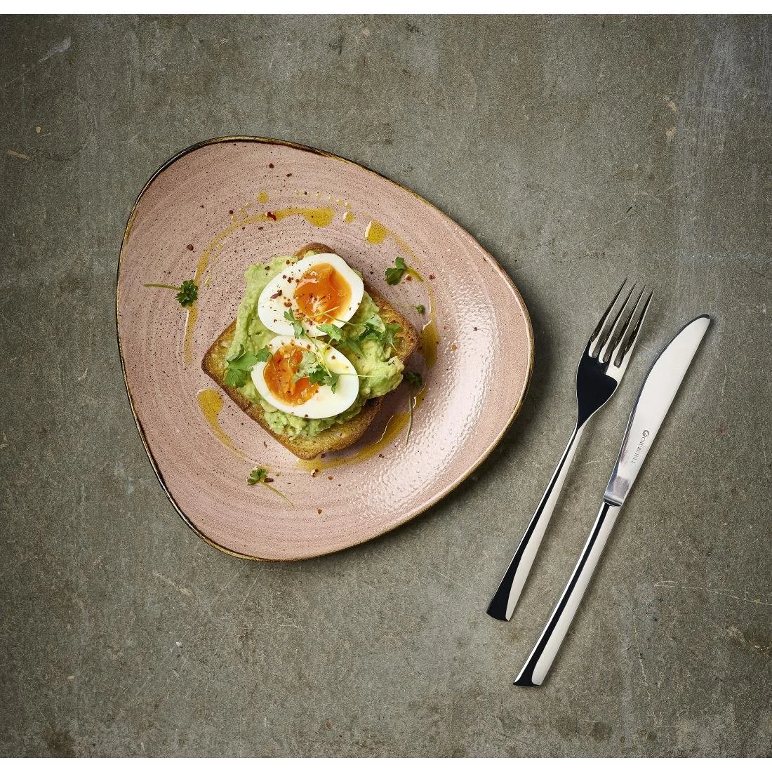 Churchill Stonecast Raw Terracotta Lotus Bowls 235mm (12 Pack) - Image 3