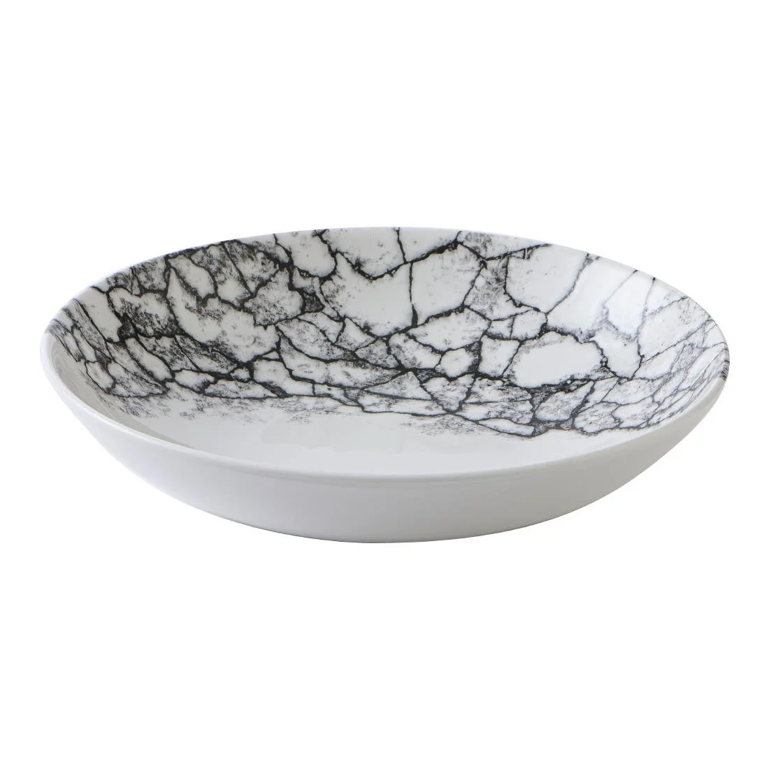 Churchill Kintsugi Accents Evolve Coupe Bowls Quartz Black 248mm (12 Pack) - Image 3