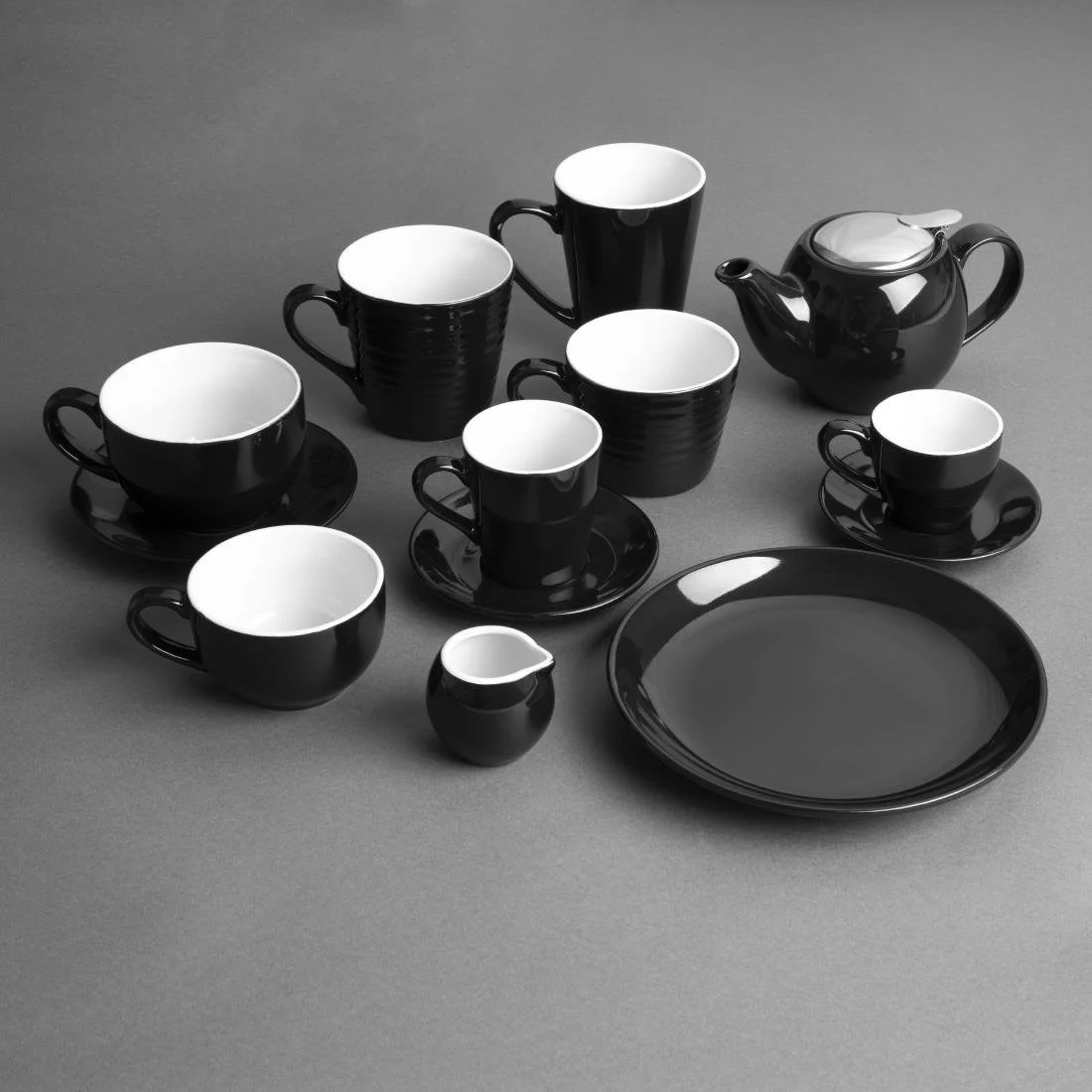 Olympia Cafe Espresso Cups Black 100ml (12 Pack) - Image 15