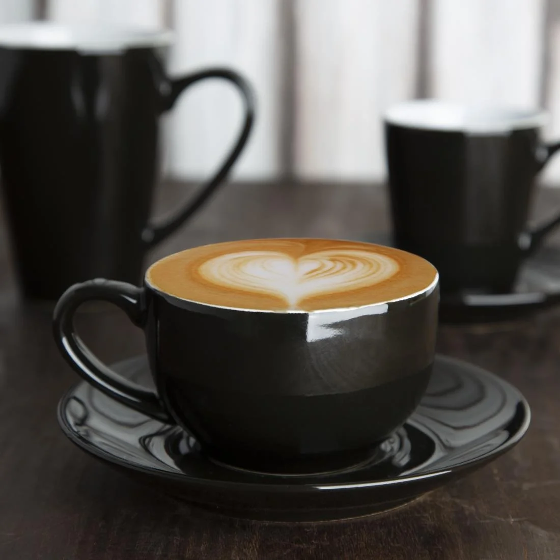 Olympia Cafe Coffee Cups Black 230ml (12 Pack) - Image 17