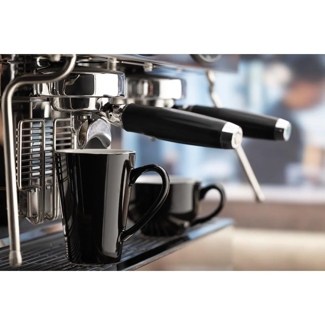 Olympia Cafe Latte Cups Black 340ml (12 Pack) - Image 8