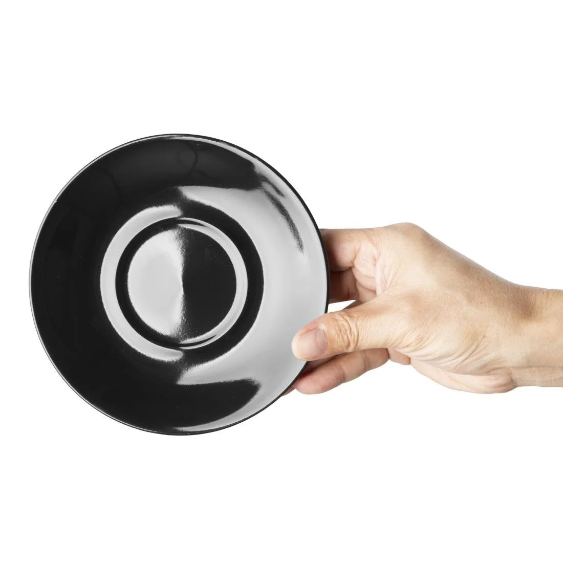Olympia Cafe Saucers Black 154mm (12 Pack) - Image 11