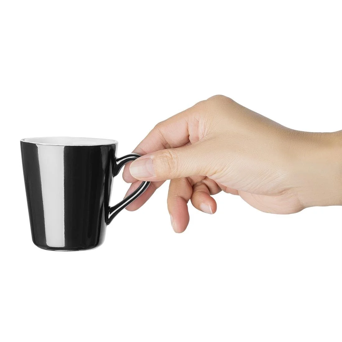 Olympia Cafe Flat White Cups Black 170ml (12 Pack) - Image 13