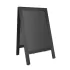 Olympia Pavement Board Black Wooden Frame 700x1200mm