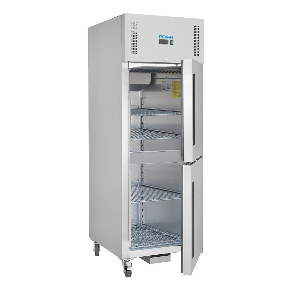 Polar Upright Stable Door Gastro Freezer 600Ltr