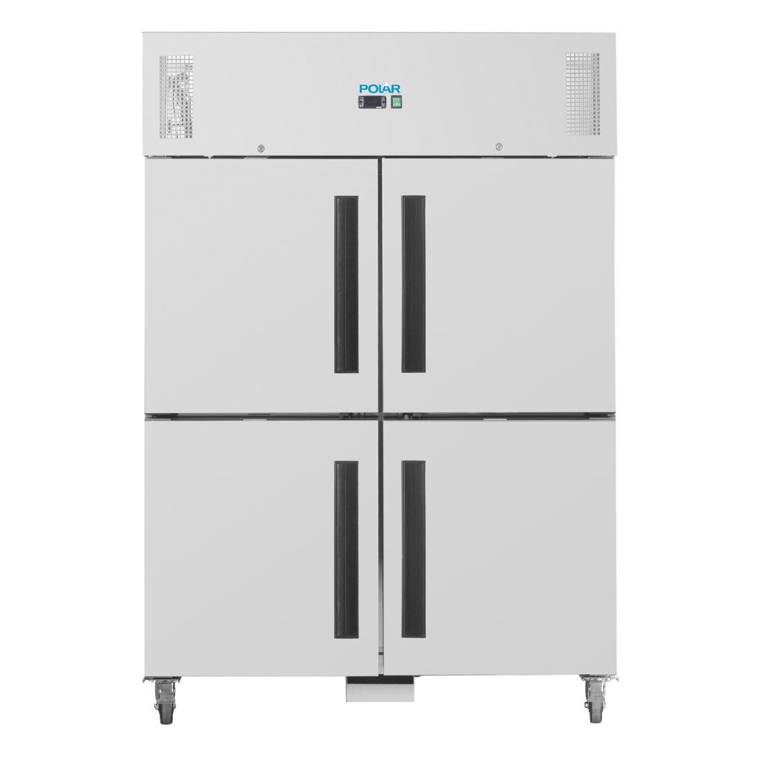 Polar Upright Double Stable Door Gastro Freezer 1200Ltr