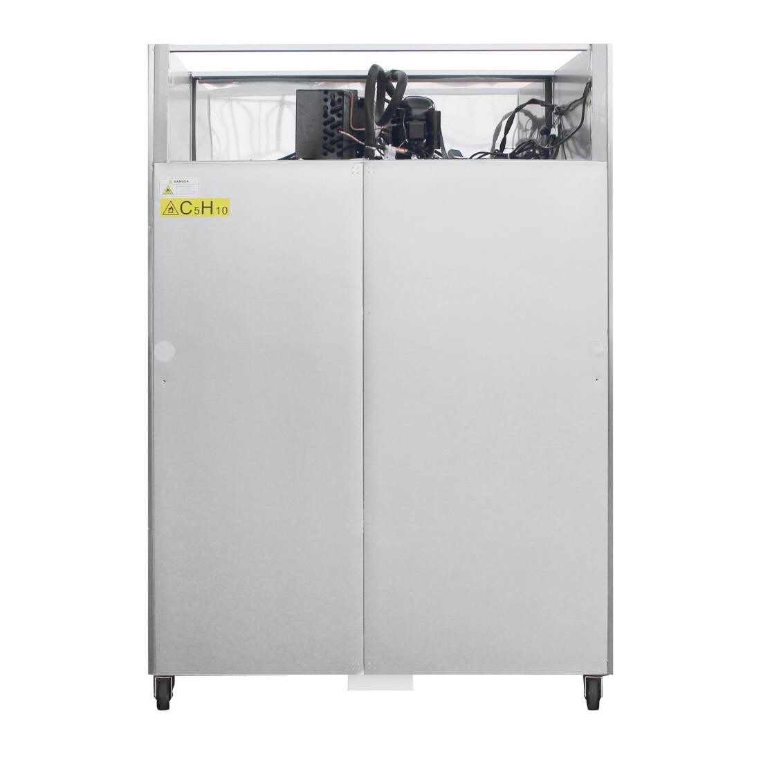 Polar Upright Double Stable Door Gastro Freezer 1200Ltr