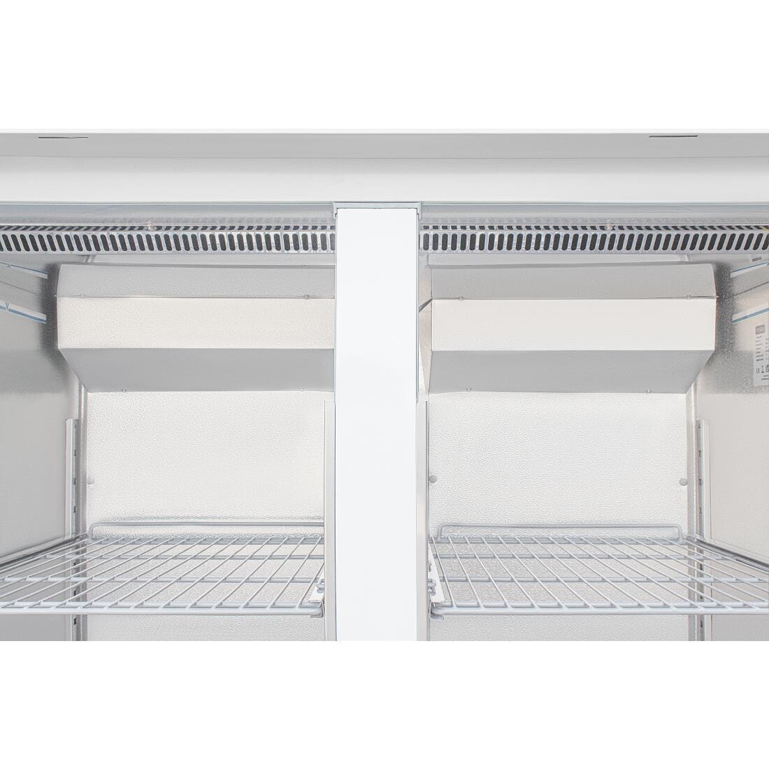 Polar Upright Double Glass Door Gastro Refrigerator 1200Ltr