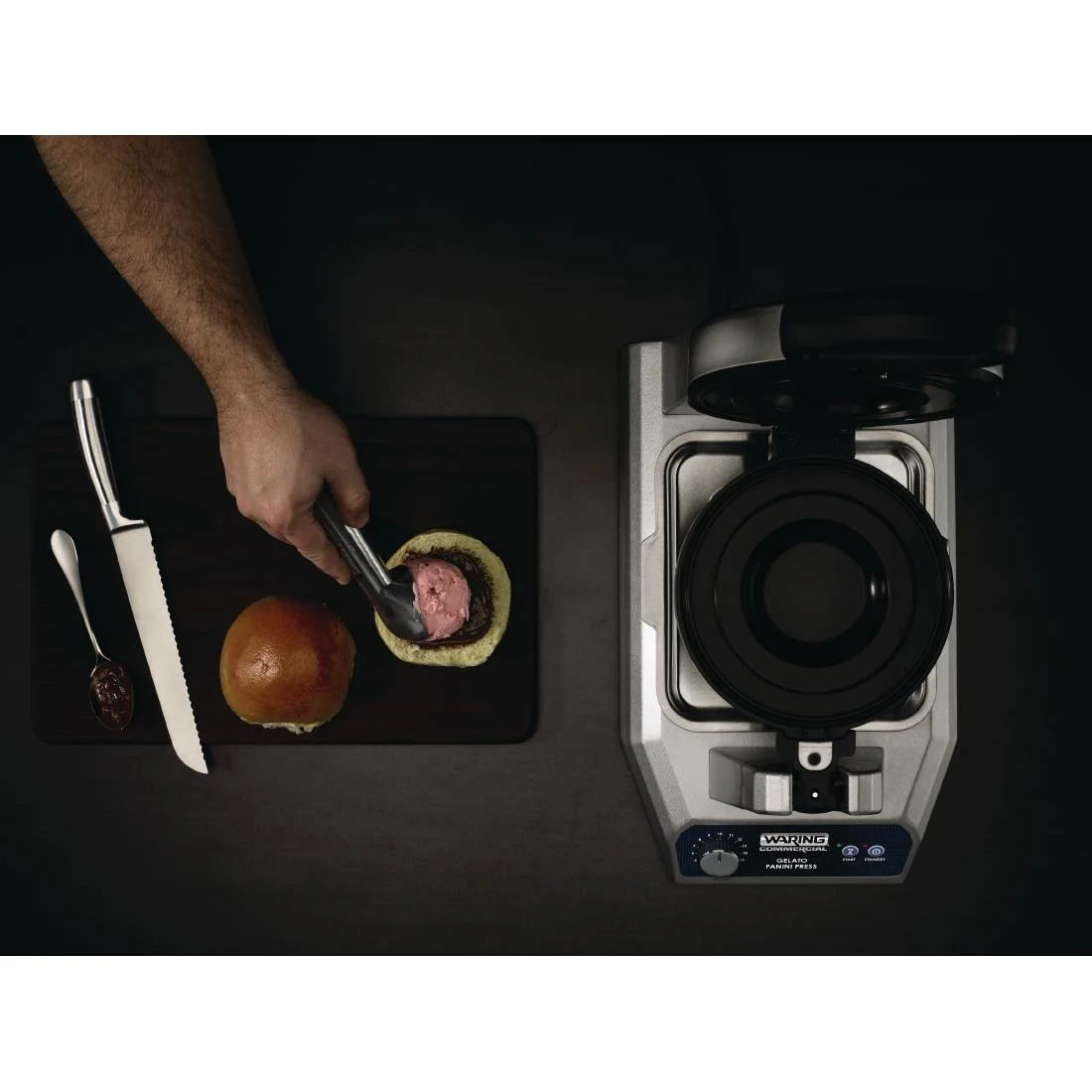 Waring Commercial Gelato Panini Press WWPG180E - Image 5