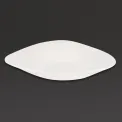 Churchill Lotus Triangular Shallow Bowls White 278mm (12 Pack) - Image 3