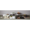 APS 1/4GN Slate Melamine Platter