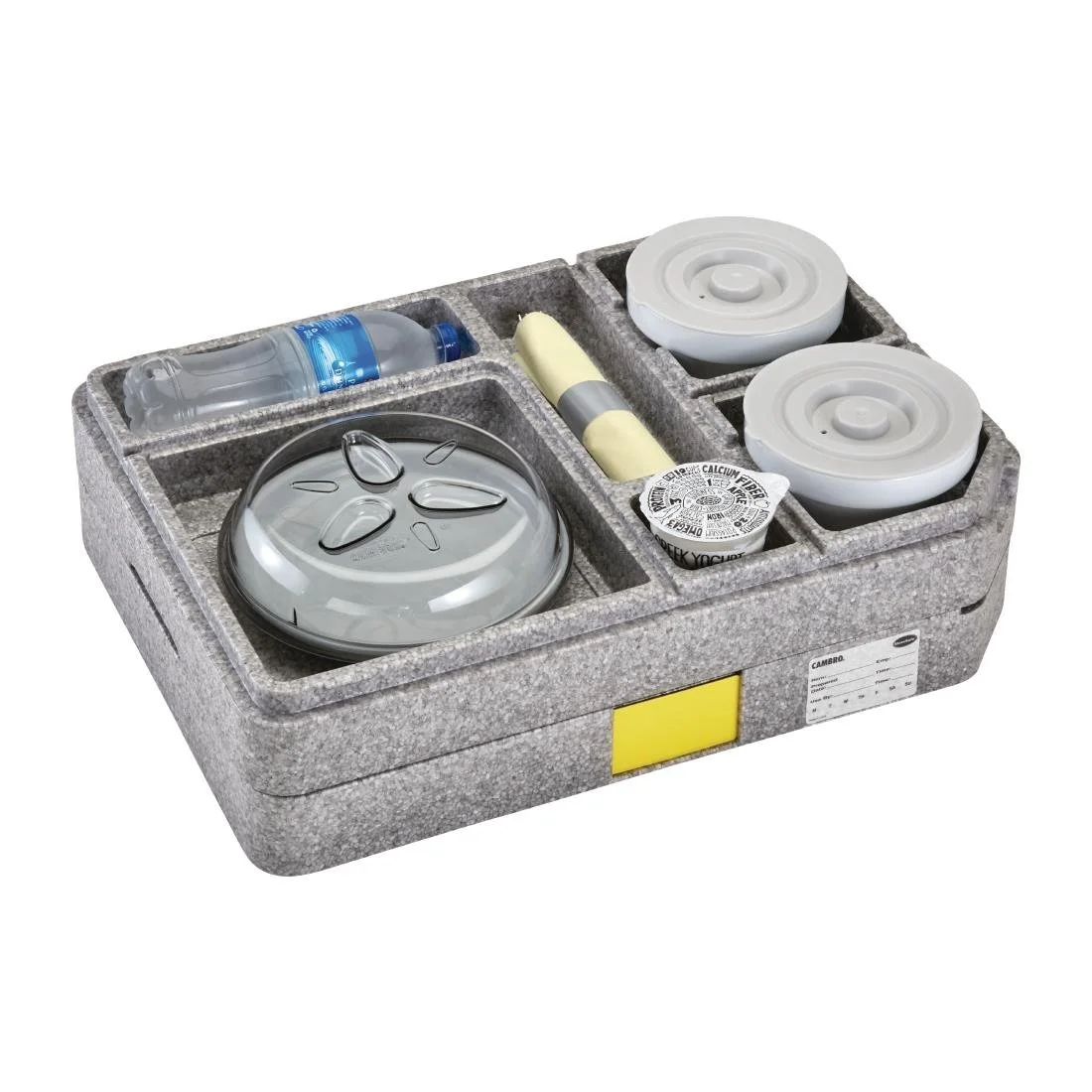 Cambro EPP Tablotherm Meal Delivery System with Dishes - Image 1