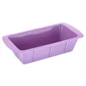 Hygiplas Flexible Silicone Purple Loaf Pan - Image 1