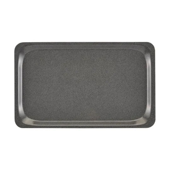 Cambro Capri Tray Smooth Surface Charcoal