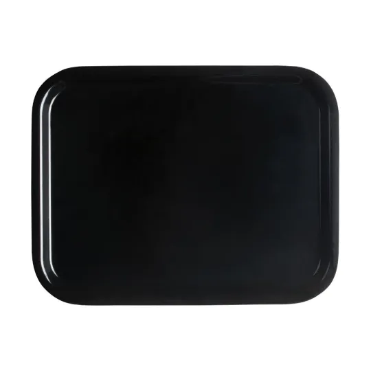 Cambro Capri Tray Smooth Surface Black