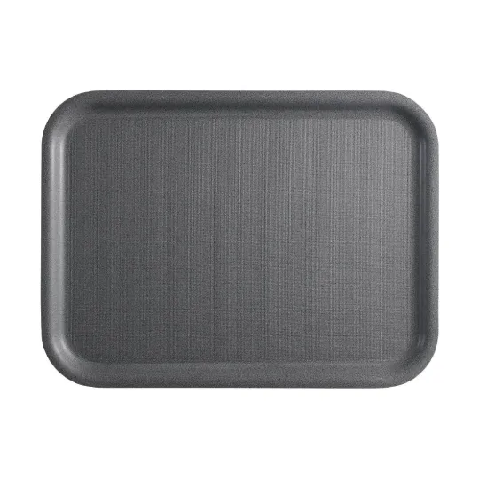 Cambro Mykonos Tray Non Slip Charcoal