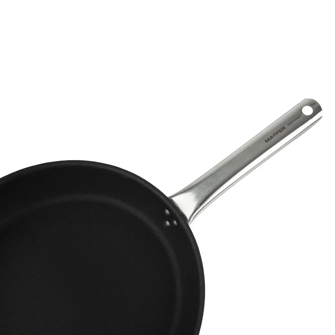 Matfer Bourgeat Tradition Stainless Steel Pro Non-Stick Frying Pan 32cm - Image 5