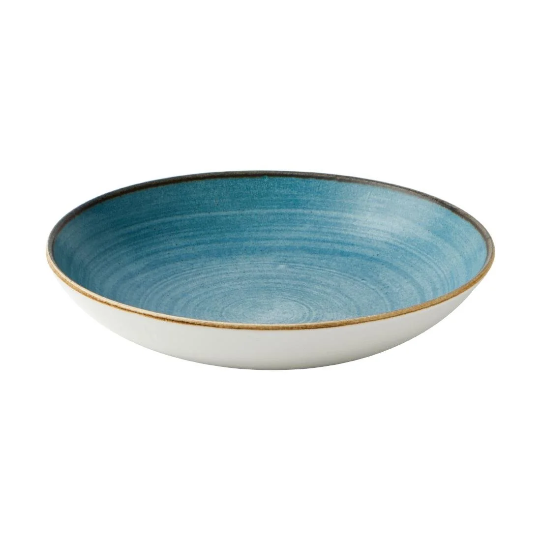 Churchill Stonecast Raw Evolve Coupe Bowls Teal 248mm (12 Pack) - Image 2