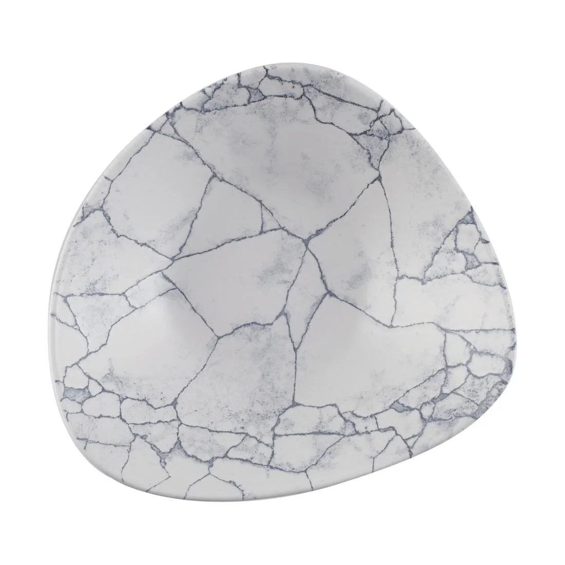 Churchill Studio Prints Kintsugi Pearl Grey Lotus Bowls 228mm (12 Pack) - Image 2