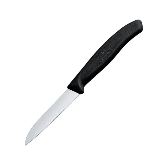 Victorinox Straight Paring Knife Black 8cm