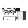 Fracino Velocino2 Espresso Coffee Machine with Fridge - Image 1