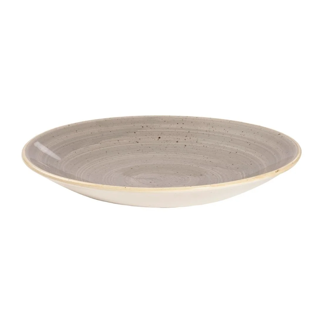 Churchill Stonecast Deep Coupe Plates Grey 225mm (12 Pack) - Image 2