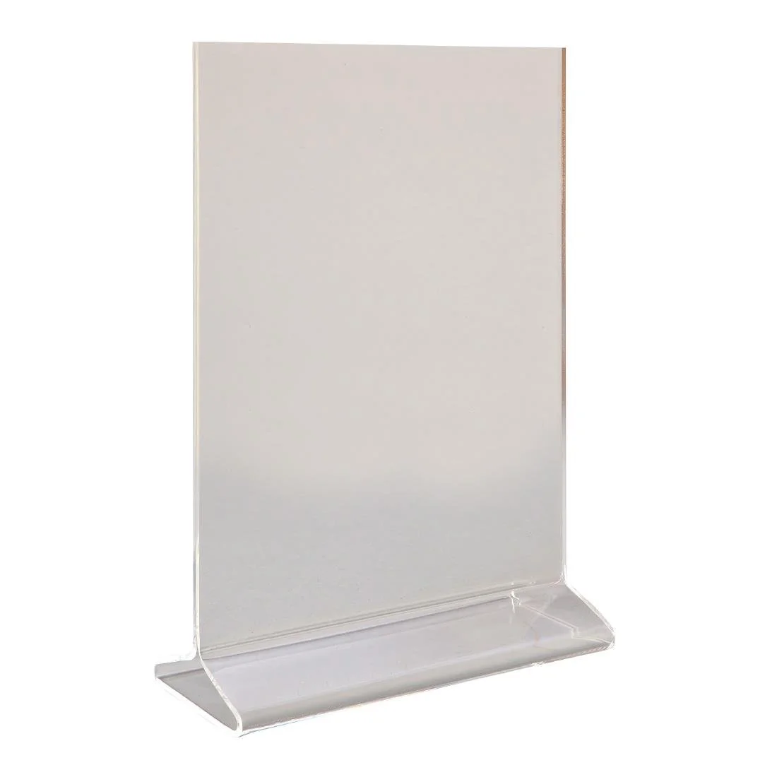 Beaumont Perspex Menu Holder Vertical A5
