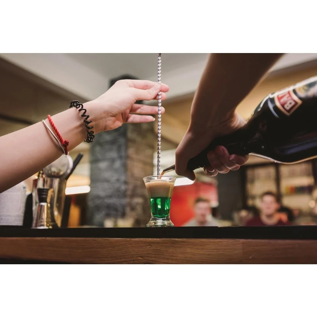 Beaumont Professional Cocktail Spoon With Masher 280mm - Image 2