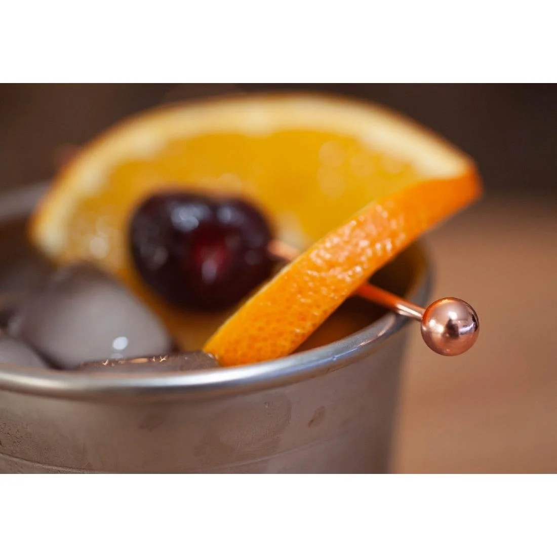 Beaumont Ball Garnish Pick Copper Plated (10 Pack) - Image 4