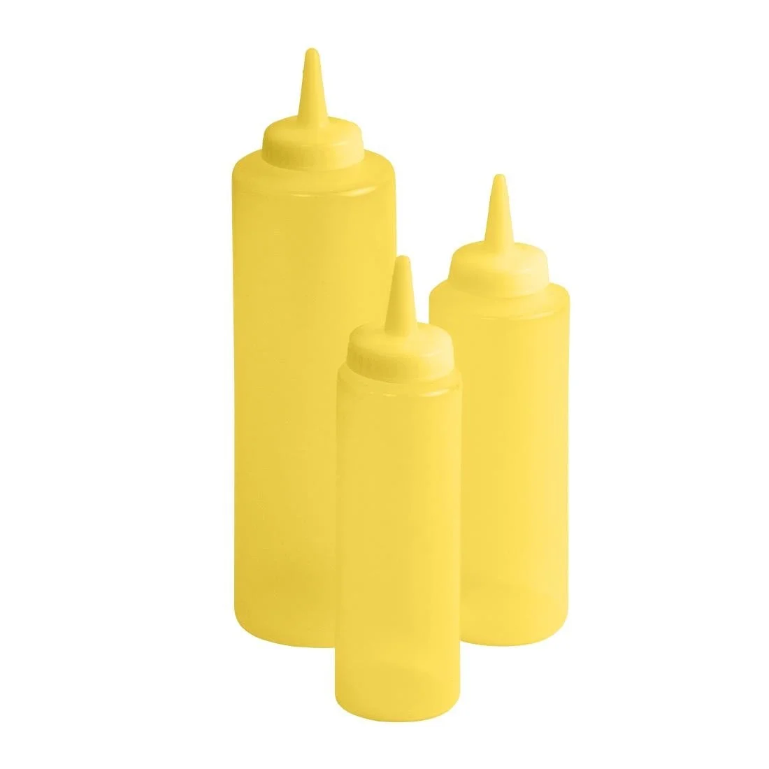 Beaumont Squeeze Sauce Bottle Yellow 12oz - Image 1