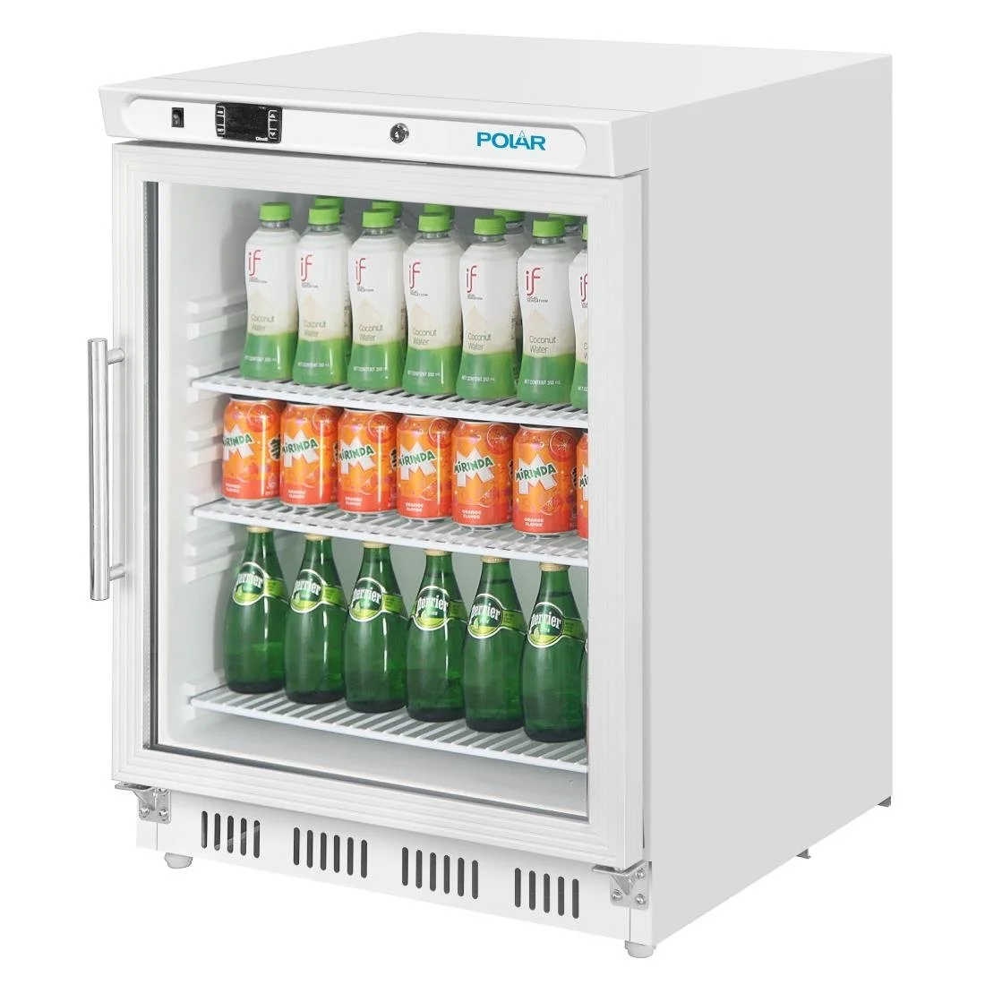 Polar C-Series Undercounter Display Fridge 150Ltr White - Image 3