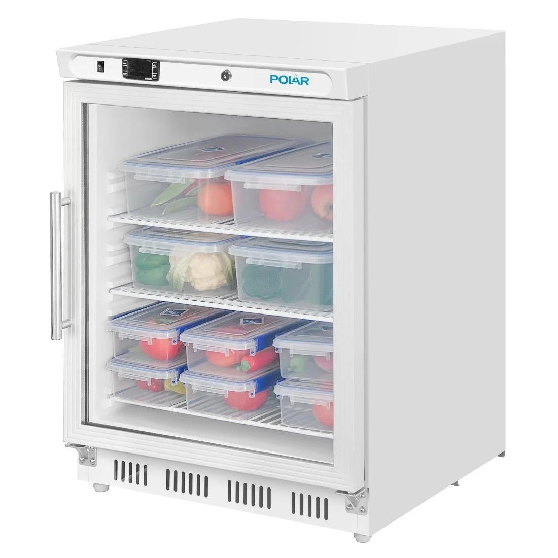 Polar C-Series Undercounter Display Fridge 150Ltr White - Image 6