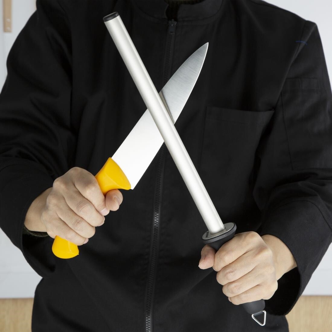 Vogue Diamond Sharpening Steel 30.5cm