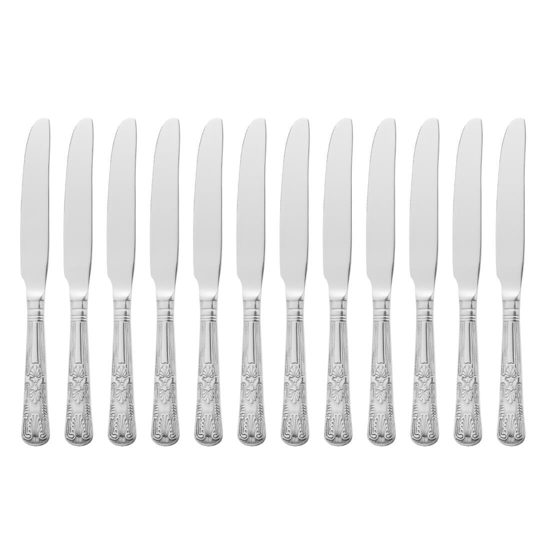 Olympia Kings Solid Handle Dessert Knife