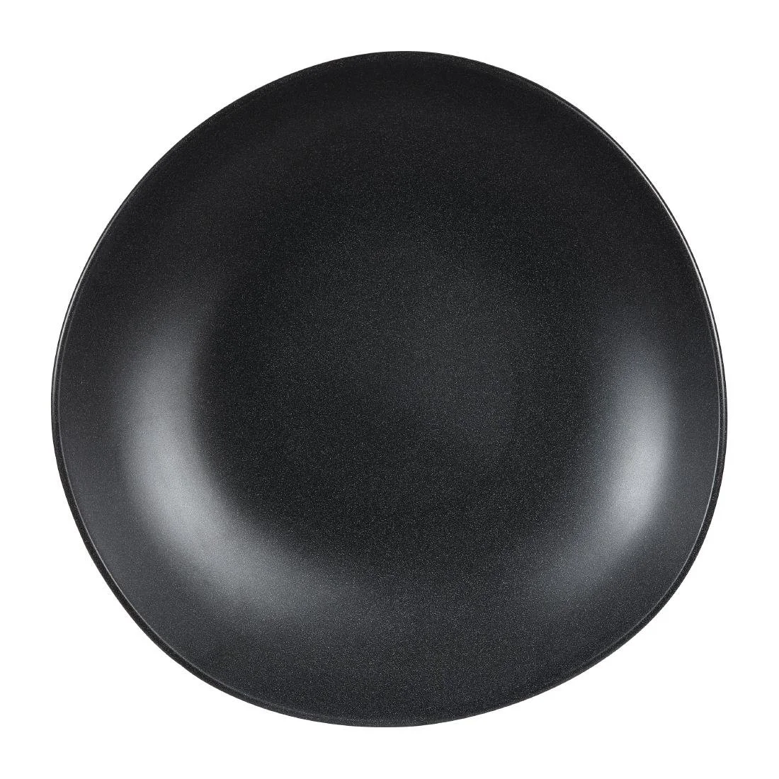 Alchemy Melamine Trace Granite Black Melamine Bowls 380mm (2 Pack) - Image 1