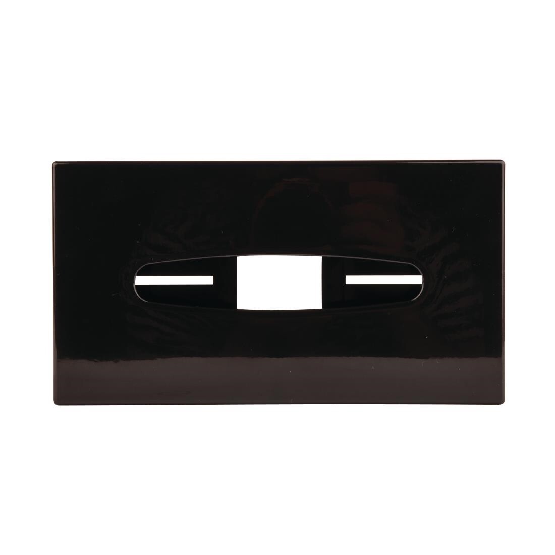 Black Rectangular Tissue Holder