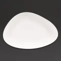 Churchill Lotus Triangular Plates White 300mm (6 Pack) - Image 1