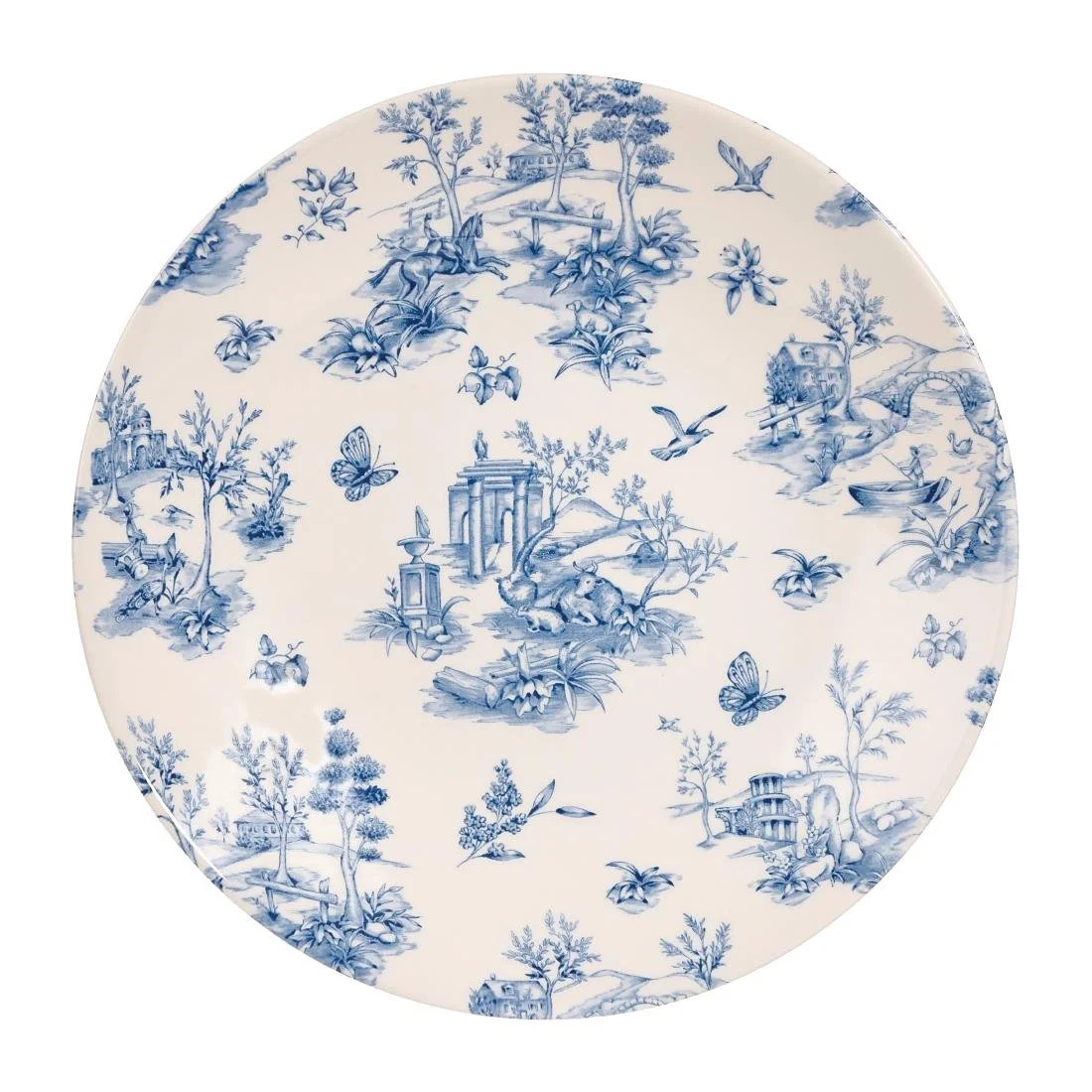 Churchill Vintage Prints Deep Coupe Plates Prague Toile 281mm (12 Pack) - Image 1