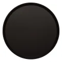 Cambro Treadlite Fibreglass Round Non-Slip Tray Black - Image 1
