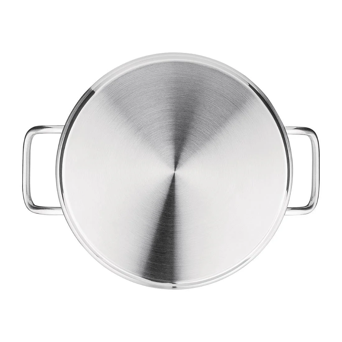 Nisbets Essentials Stainless Steel Stew Pot with Lid 24cm - Image 4